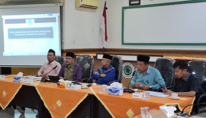 Kanwil Kemenagsu Hadiri Penyusunan Peta Kerukunan Digelar MUI Sumut