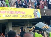 Kericuhan Warnai Kemenangan Kota Langsa Di Pra Pora 2025