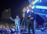 Fajar Noor Dan Armada Meriahkan Panggung Hiburan Rakyat Colorful Medan Carnival 2025