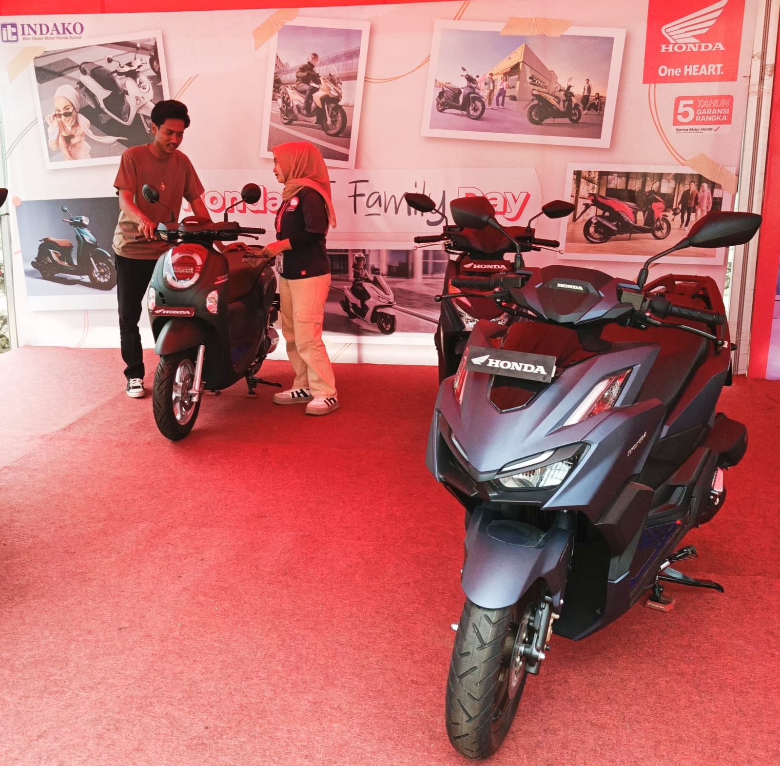 Honda AT Family Day Mudahkan Pecinta Skutik Wujudkan Mimpi