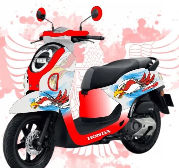 Karya Lomba Design My Scoopy Meriahkan Honda Modif Contest