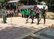 Perdana, TNI Kibarkan Merah Putih Di Kompleks Makam Pahlawan Cut Meutia