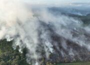 Karhutla Bakongan Kian Parah, BNPB Turunkan Heli Water Bombing, Polisi Ancam Tindak Tegas Pelaku