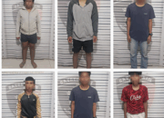 Gagalkan Bentrok, Polsek Sunggal Amankan 9 Anggota Geng Motor