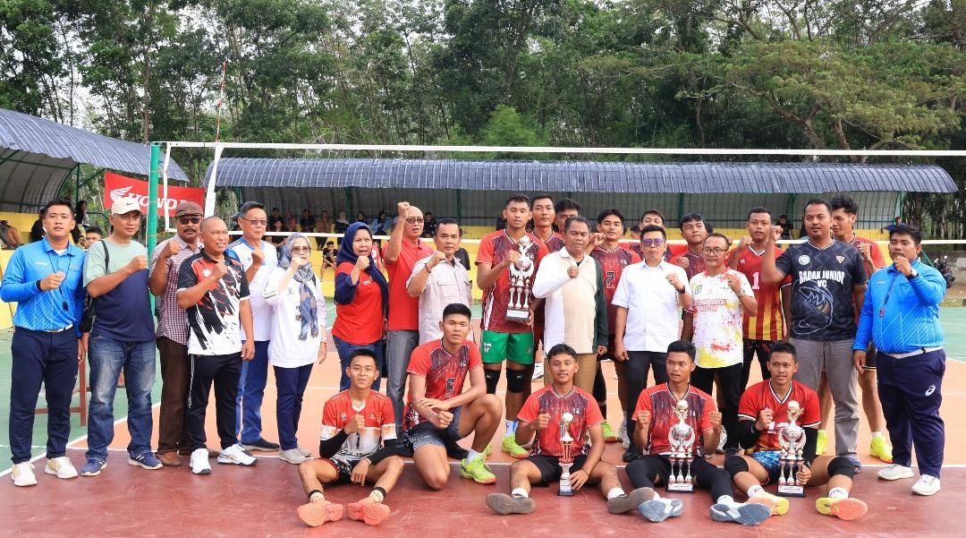 Sei Rampah Juarai Turnamen Bola Voli U-22 PBVSI Sergai