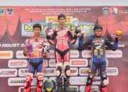 Andalkan Supra GTR, Pebalap Muda Sumut Podium Tertinggi Motoprix Padang