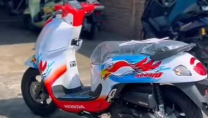 Scoopy 17 Agustusan Meriahkan Honda Modif Contest Seri Medan
