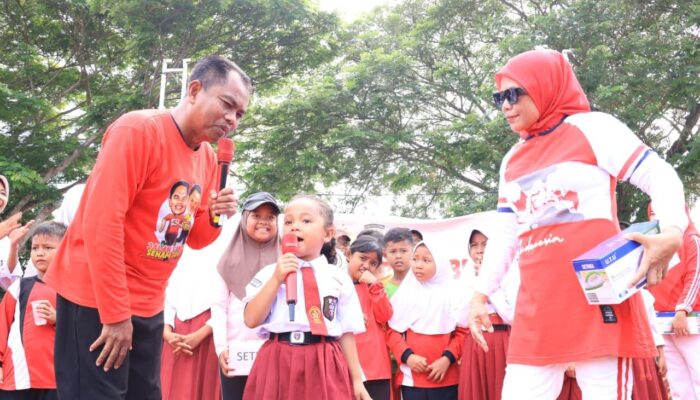 Pemkab Sergai Gelar Senam Kebugaran Dan CKG