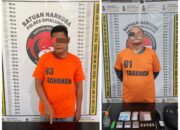 Polres Simalungun Ringkus Dua Pengedar Sabu Total 21,94 Gram