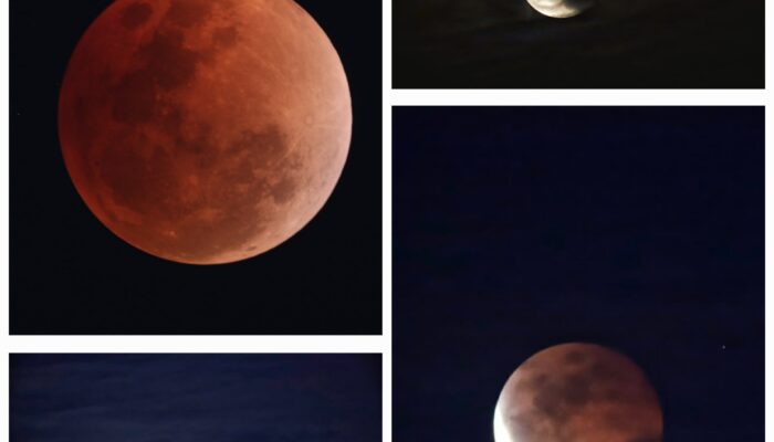 Gerhana Bulan Total Hiasi Langit Aceh 7-8 September