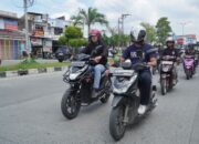 Aksi Keren Bikers Honda BeAT Medan Padukan Riding, Streetwear & E-Sport