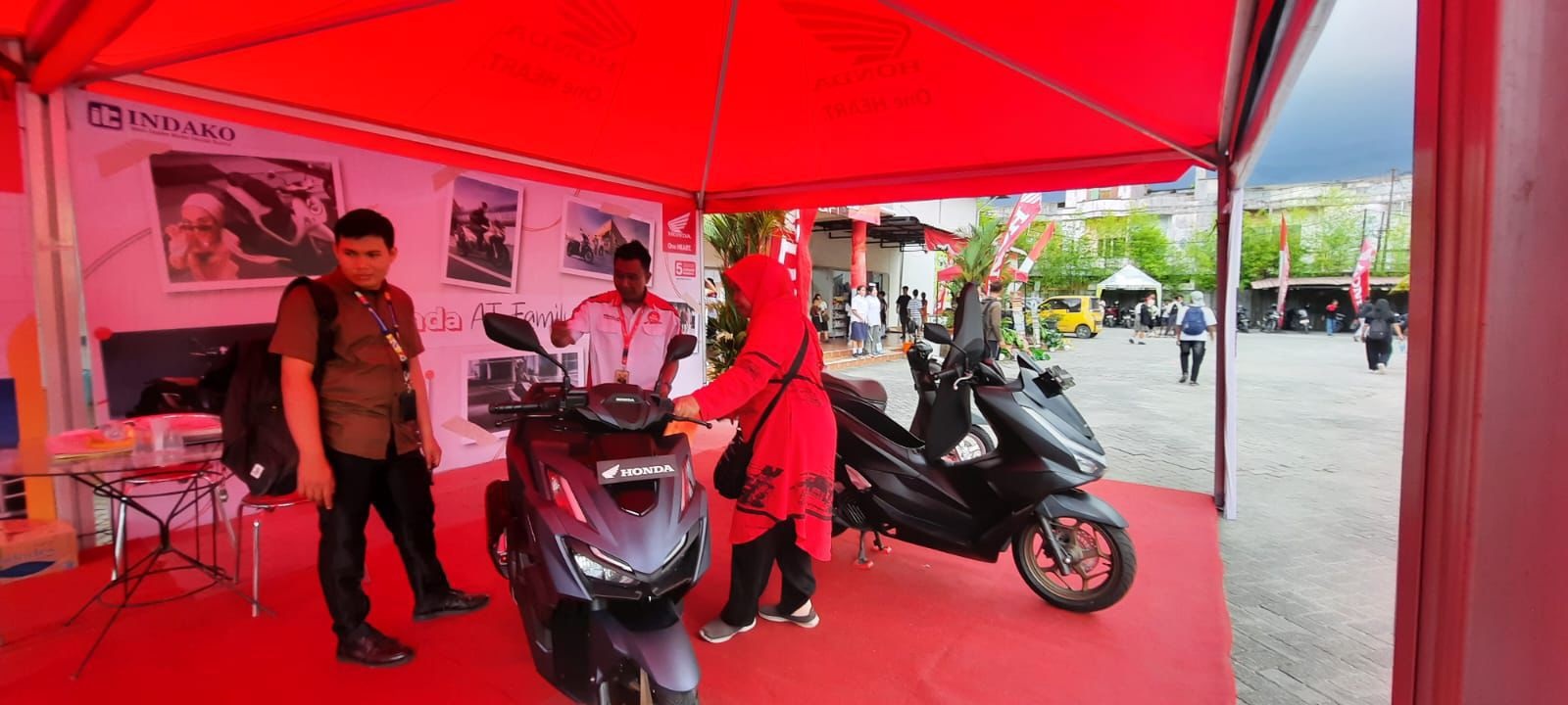 Honda AT Family Day Puaskan Kerinduan Pecinta Skutik Honda