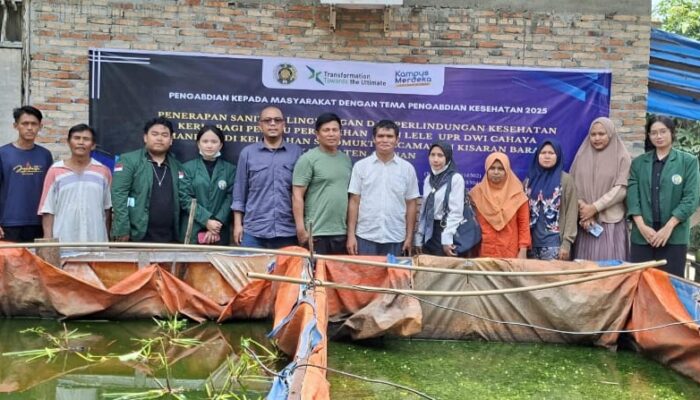 Penerapan Sanitasi Lingkungan Dan Perlindungan Kesehatan Kerja Bagi Pelaku Perbenihan Ikan Lele Di Asahan
