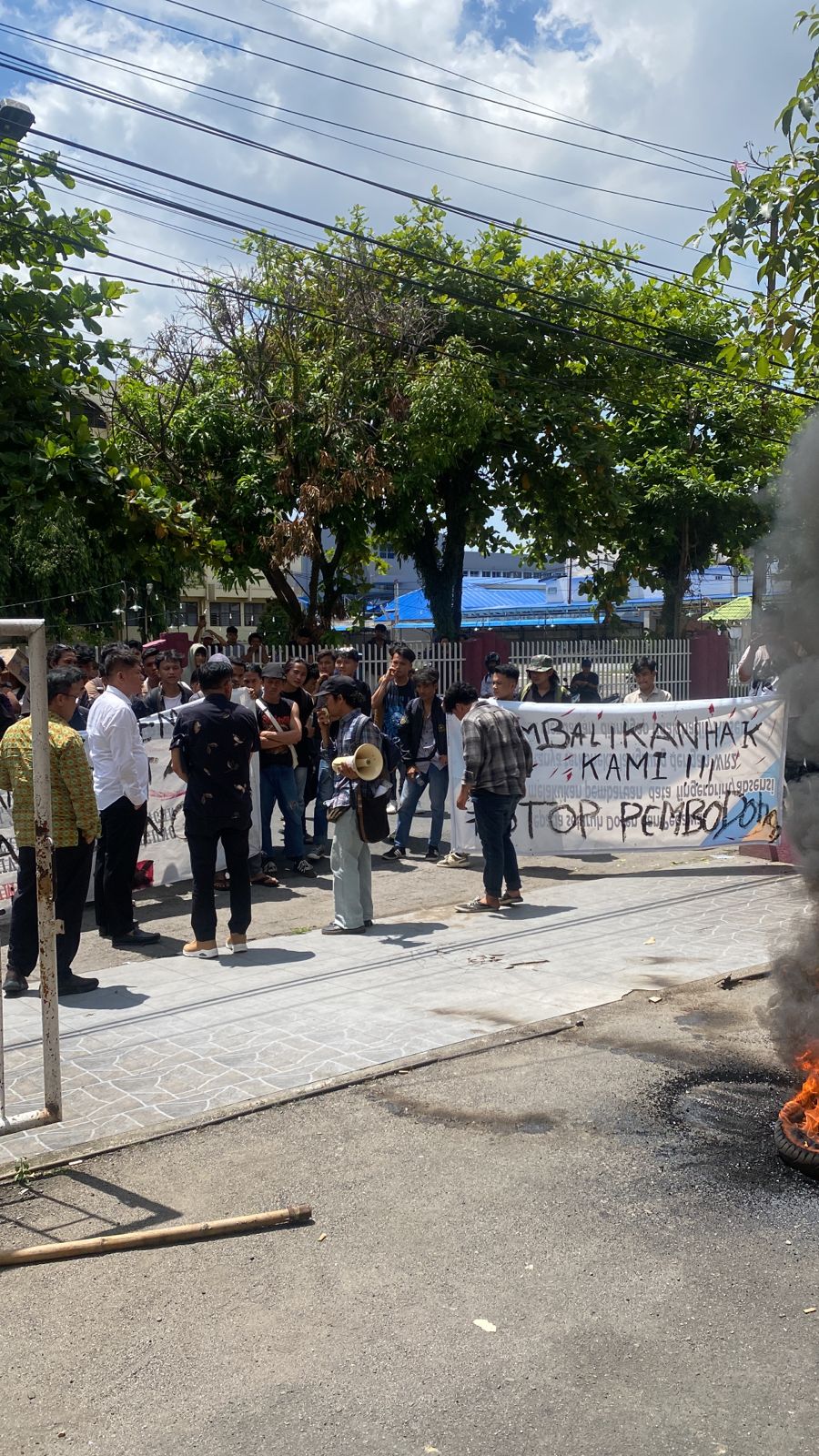 Ingatkan Semua Pihak Jangan Intervensi Konflik UDA, Mahasiswa: Bila Tidak Berhadapan Dengan Kami
