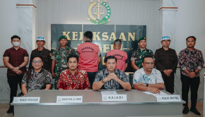Kejari Batubara Tahan Mantan Kadis Perkim Dan Bendahara, Rugikan Negara Rp665 Juta