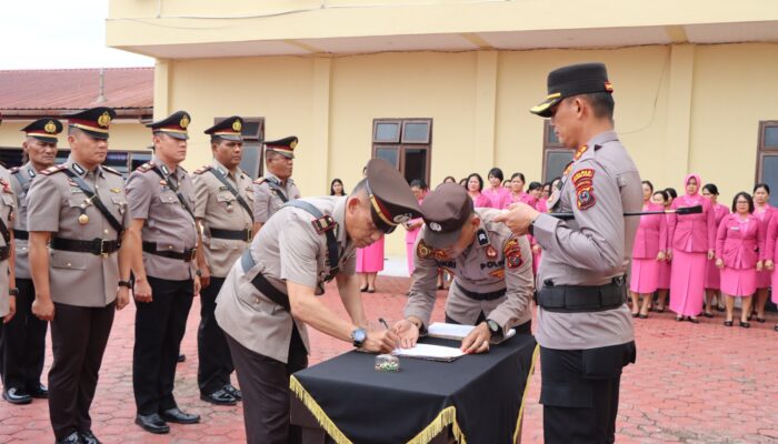 8 Pejabat Polres Taput Diganti