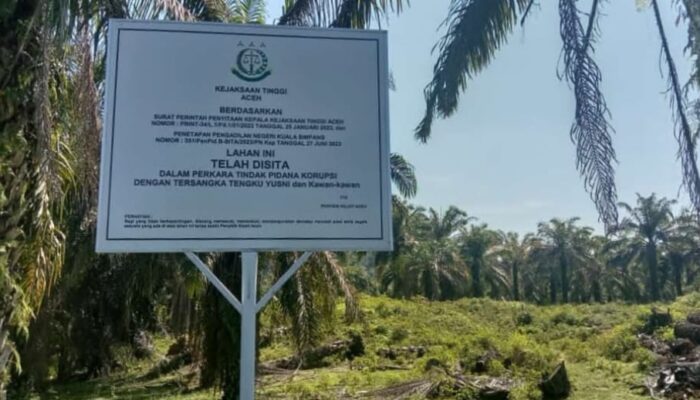 Dugaan Penjualan Hasil Lahan Barang Bukti Tipikor Miliaran Rupiah Di Aceh Tamiang Tak Masuk Kas Negara