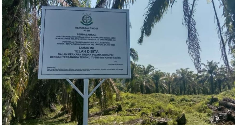 Dugaan Penjualan Hasil Lahan Barang Bukti Tipikor Miliaran Rupiah Di Aceh Tamiang Tak Masuk Kas Negara