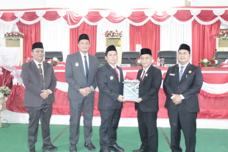 Putra Mahkota Sampaikan Ranperda RPJMD 2025-2029