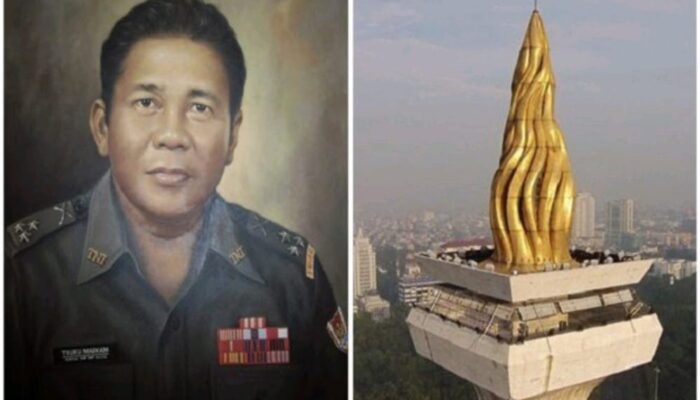 Teuku Markam, Penyumbang Emas Monas