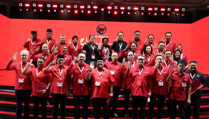 Ini Pengurus DPP PDIP 2025-2030 Hasil Kongres VI Di Bali