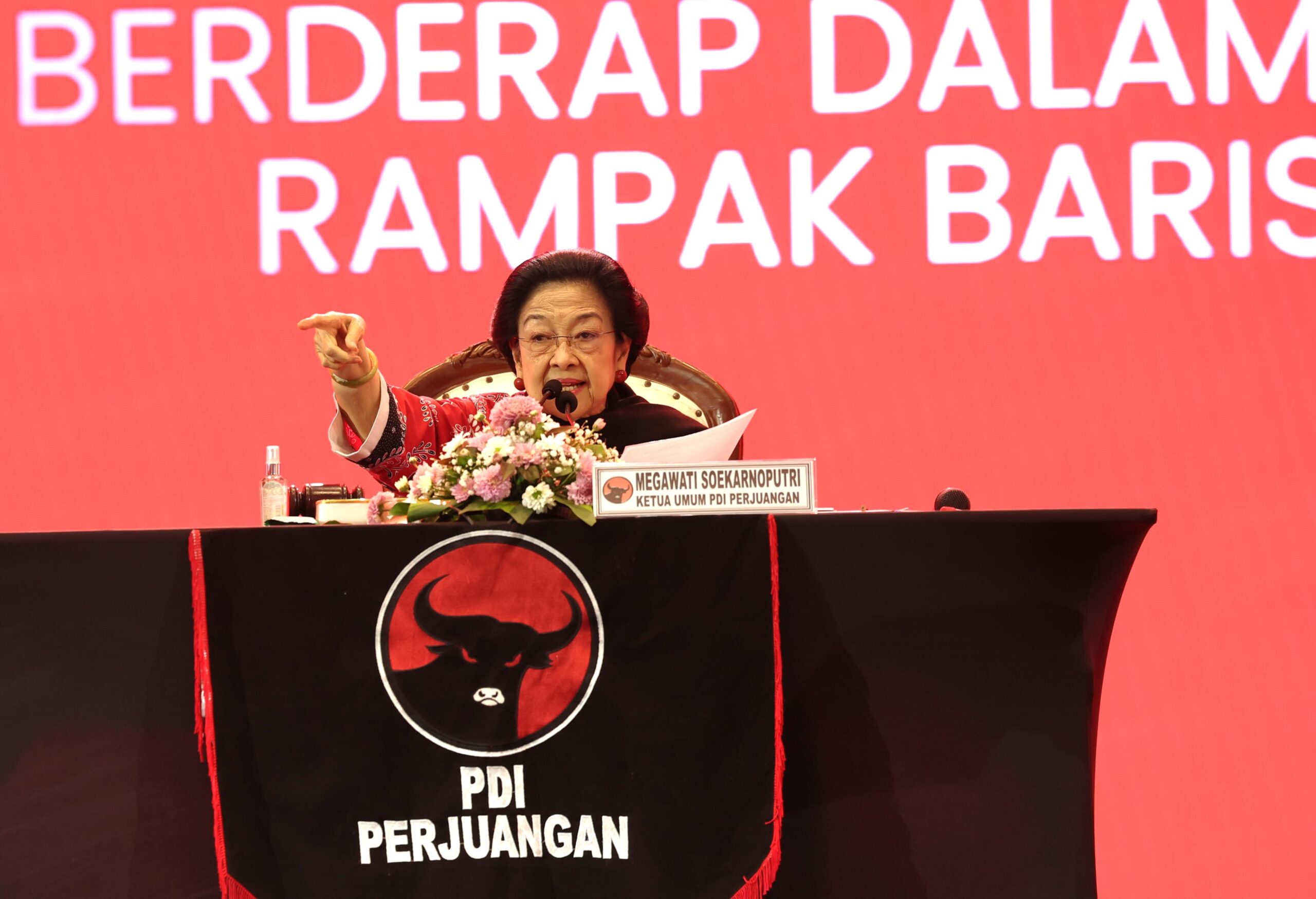 Megawati: Kader Sejati Turun Ke Akar Rumput, Bukan Sekadar Pandai Bicara