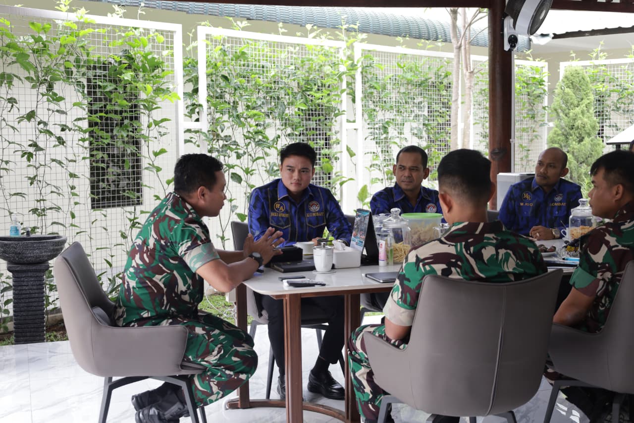 Pangdam I/BB Firdianto Sambut Kehadiran DPW KOMBAT Sumut