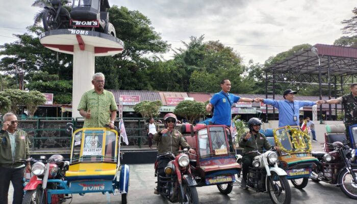 KPw BI Pematangsiantar Dorong Transaksi Digital Lewat Becak Wisata