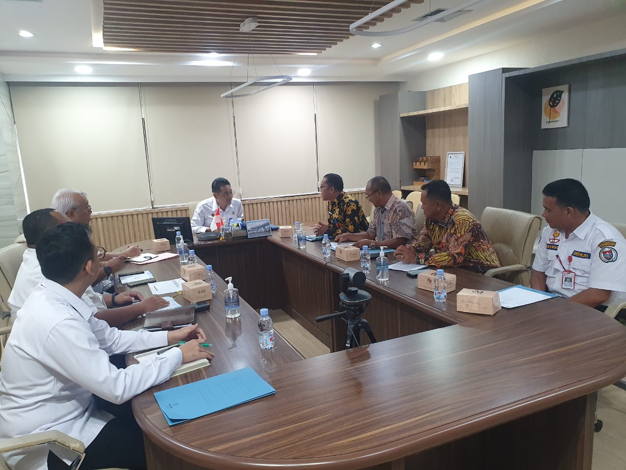 Humbahas Jajaki Bantuan Rambu Lalu Lintas Jalan Nasional Ke Kemenhub