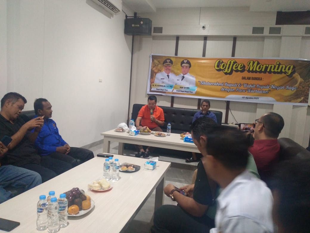 Bupati Nagan Raya Ajak Wartawan Dukung Program Pemerintah