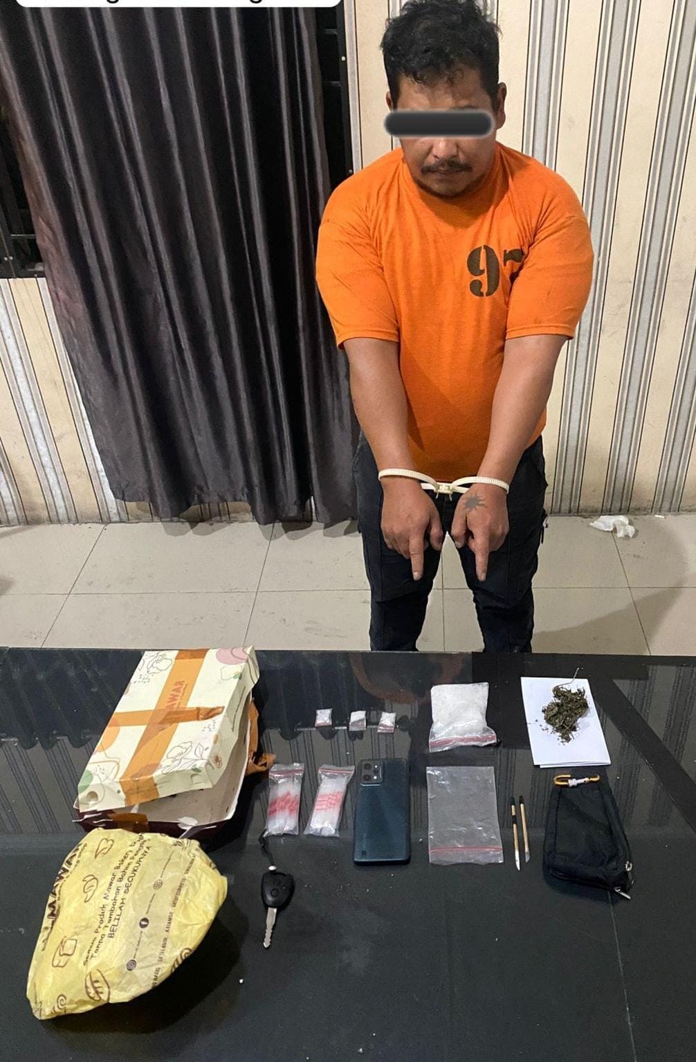 Sabu Seberat 90 Gram Lebih Dan Ganja Berhasil Diamankan Polisi