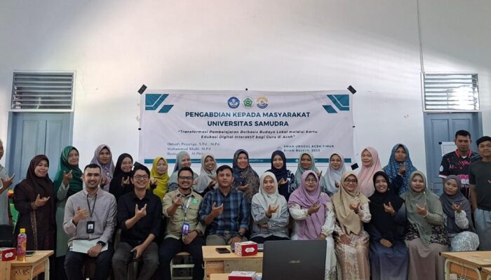 Dosen FKIP Unsam Latih Guru Di Aceh Timur Integrasikan Deep Learning Dan Game-Based Learning