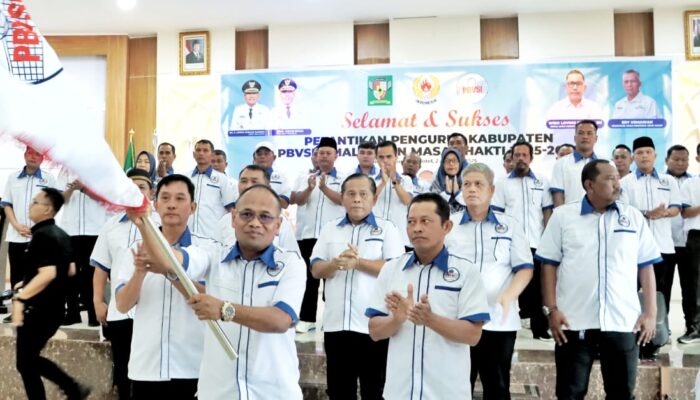 Pesan Bupati Saat Pelantikan Pengurus PBVSI Simalungun
