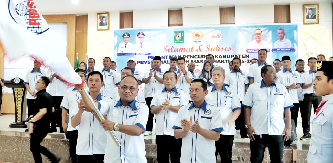 Pesan Bupati Saat Pelantikan Pengurus PBVSI Simalungun