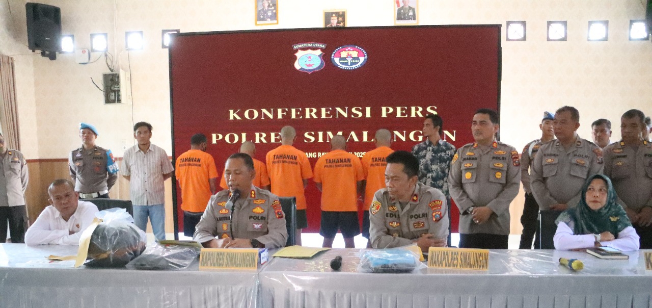 Polres Simalungun Ungkap 110 Kasus Dan Sita 1,1 Kg Sabu Dalam 7 Bulan