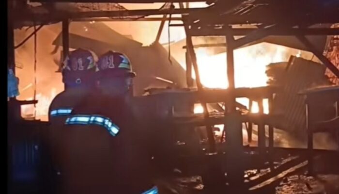 Api Ludeskan Pabrik Tahu Di Binjai Barat