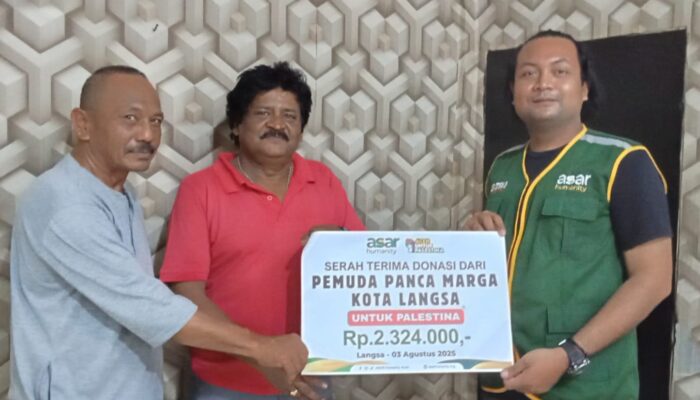 Peduli Palestina, PPM Langsa Kembali Salurkan Donasi Masyarakat