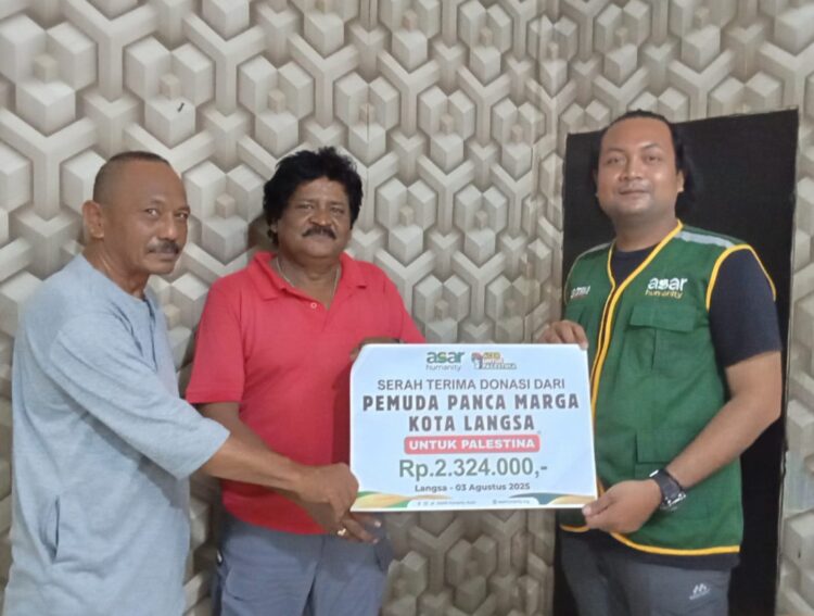 Peduli Palestina, PPM Langsa Kembali Salurkan Donasi Masyarakat