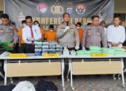 Polres Batubara Bongkar Jaringan Narkoba Antar Provinsi, 28,135 Kg Sabu Dan 60 Ribu Ekstasi Disita