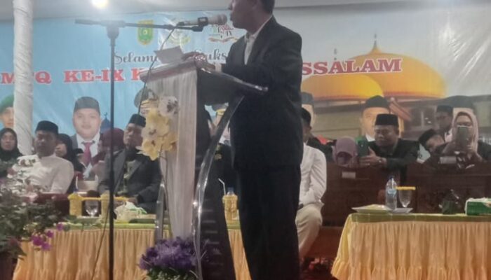 LPTQ Subulussalam Serahkan Hadiah Uang Pembinaan, Sehari Pasca Penutupan MTQ