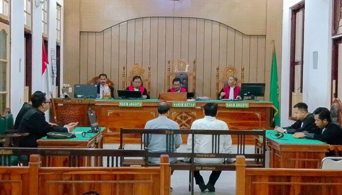Mantan Kacab Dan Pemasaran Bank Divonis 16 Bulan Penjara Kasus Korupsi Kredit