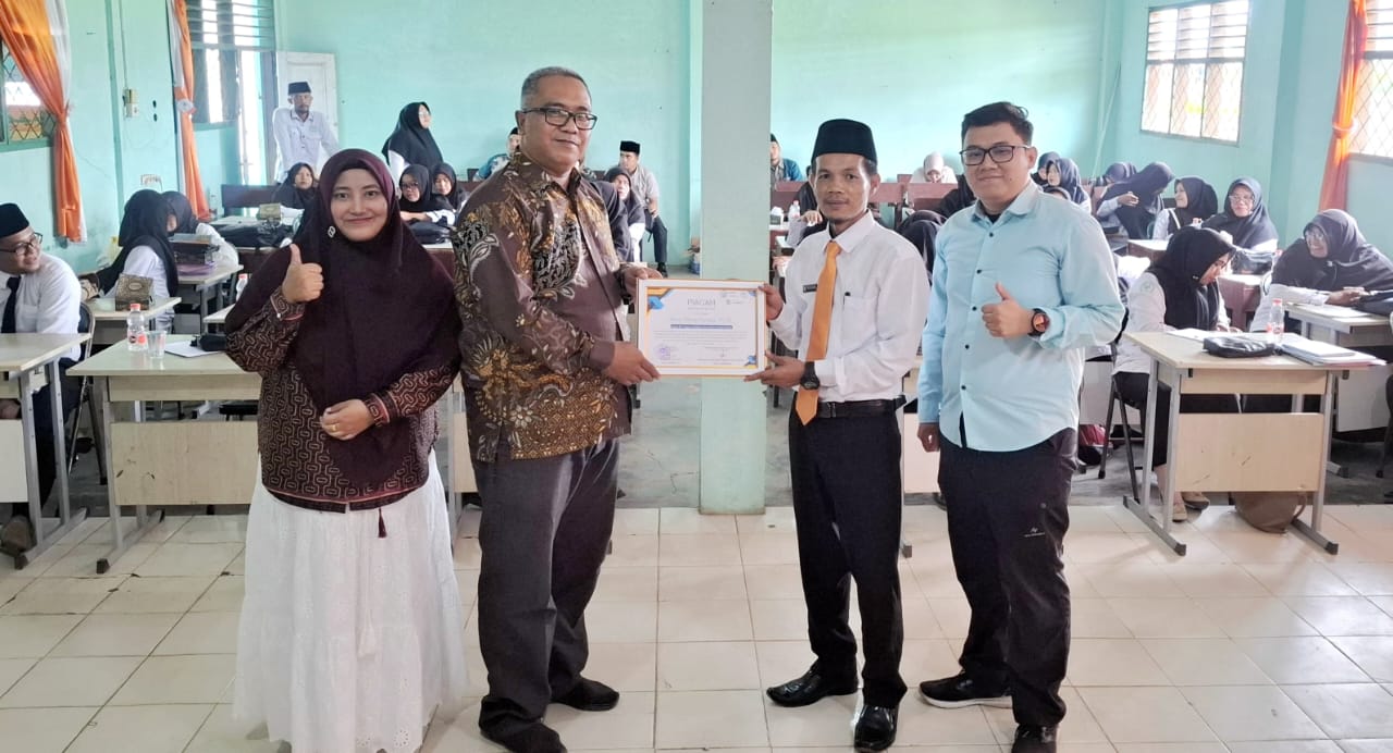 UGN Latih Guru MTs YPKS Padangsidimpuan Pahami Asesmen Diagnostik Berbasis Digital