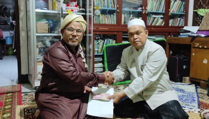 Baznas Palas Terima Donasi Palestina Dari Majelis Ta’lim Alhakimiyah