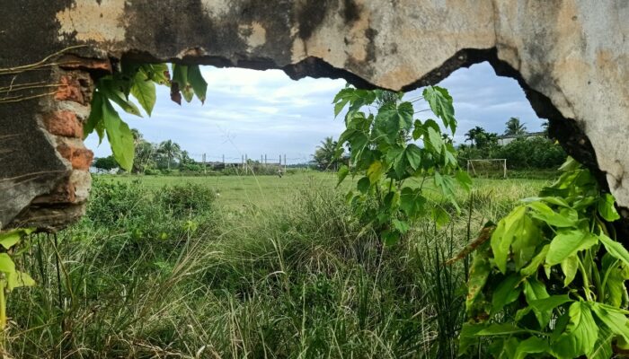 Lapangan Kebanggaan Manggeng Raya Abdya Tak Terawat