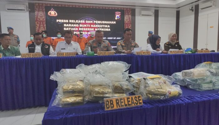 33 Kg SS Gagal Edar, 6 Orang Dibekuk