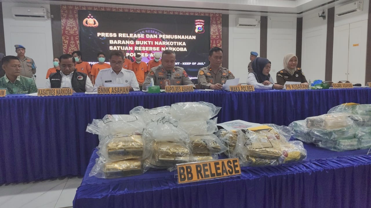 33 Kg SS Gagal Edar, 6 Orang Dibekuk
