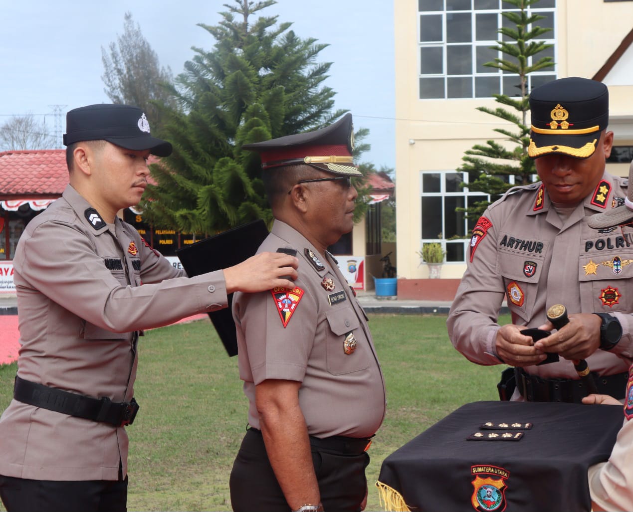 Mapolres Humbahas Diduduki Dua AKBP