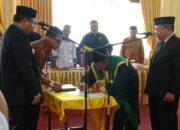 Edy Widodo Dilantik Jadi Pj Sekda Aceh Singkil