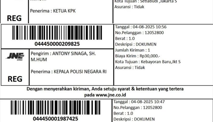 Kalibrasi Surati KPK, Jaksa Agung Dan Kapolri Soal Pergeseran APBD Sumut 2025