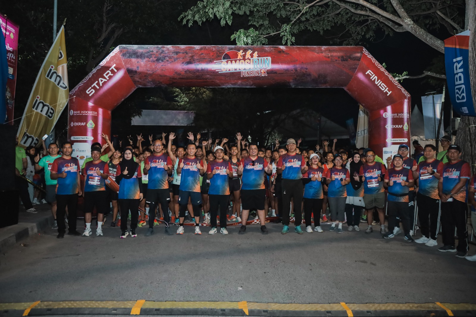 Indosat Dukung Samosir Run 2025, Dorong Danau Toba Sebagai Destinasi Wisata